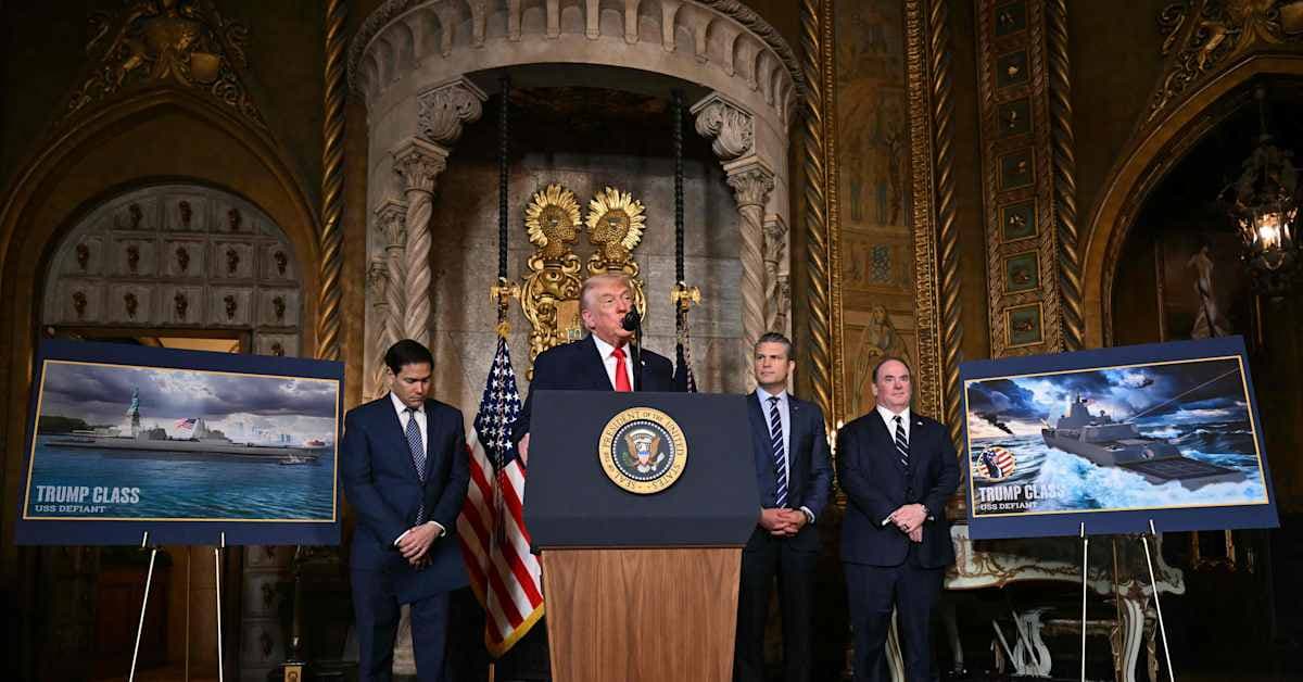 USA lanserar omfattande marinprogram med nya fartygsklasser