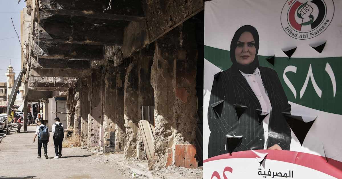 Irakiskt val präglas av sjunkande förtroende för politiskt system