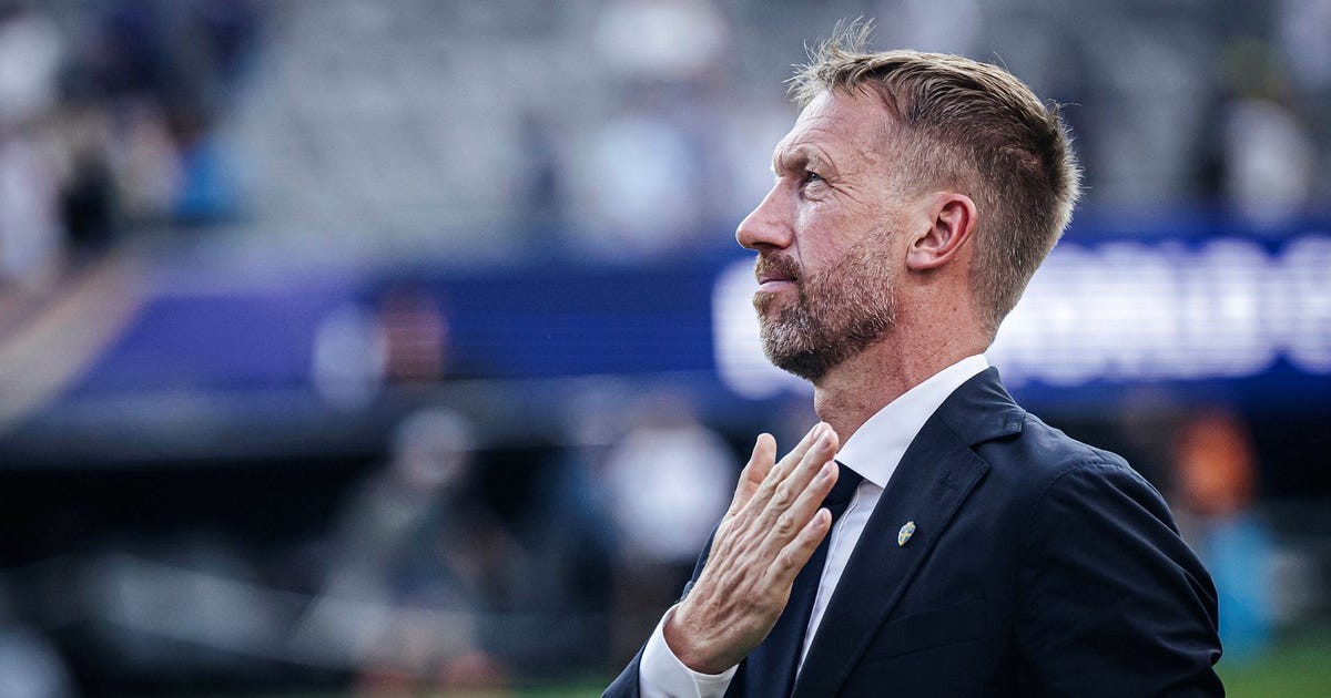Graham Potter: VM-exit ett steg i landslagets utveckling