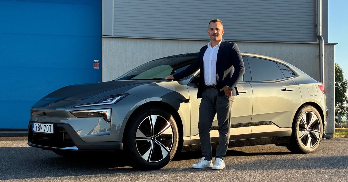 Tjänstebilen som arbetsverktyg: Polestar 4 i fokus för tjänsteresor